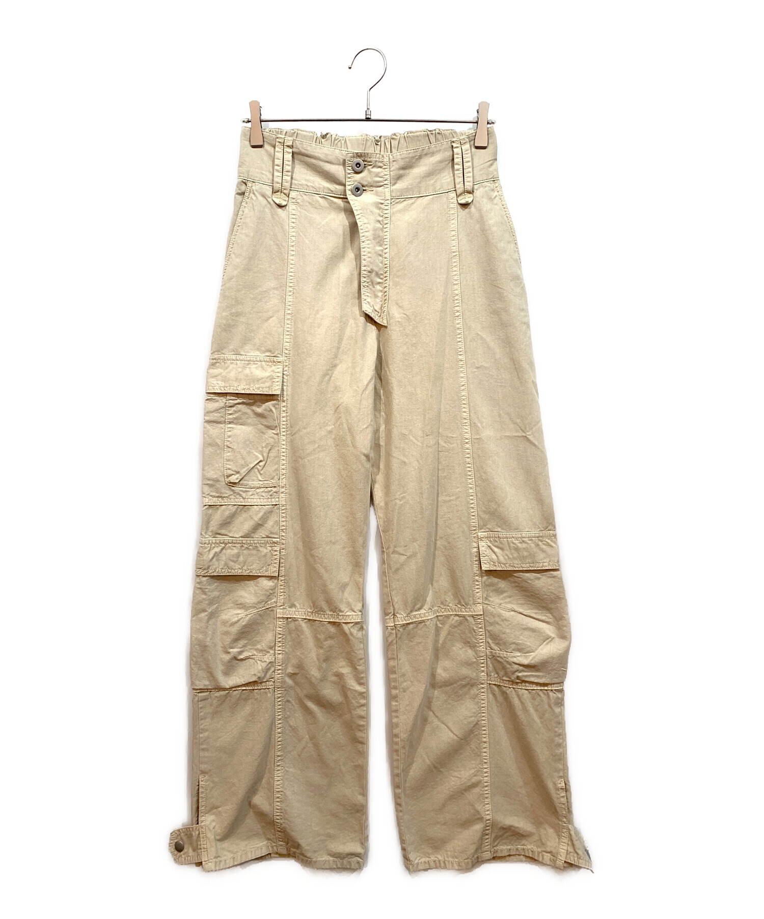 中古・古着通販】Ameri (アメリ) MEDI MILITARY CARGO PANTS ベージュ 中古・古着通販】Ameri (アメリ) MEDI MILITARY CARGO PANTS ベージュ