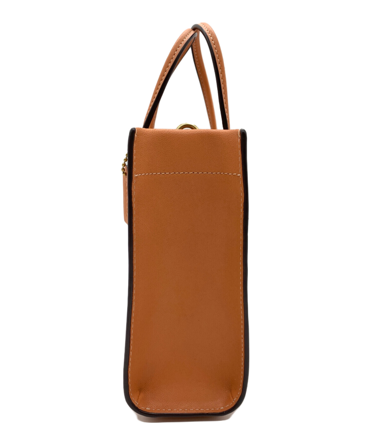 中古・古着通販】COACH (コーチ) 2WAYバッグ ブラウン｜ブランド・古着