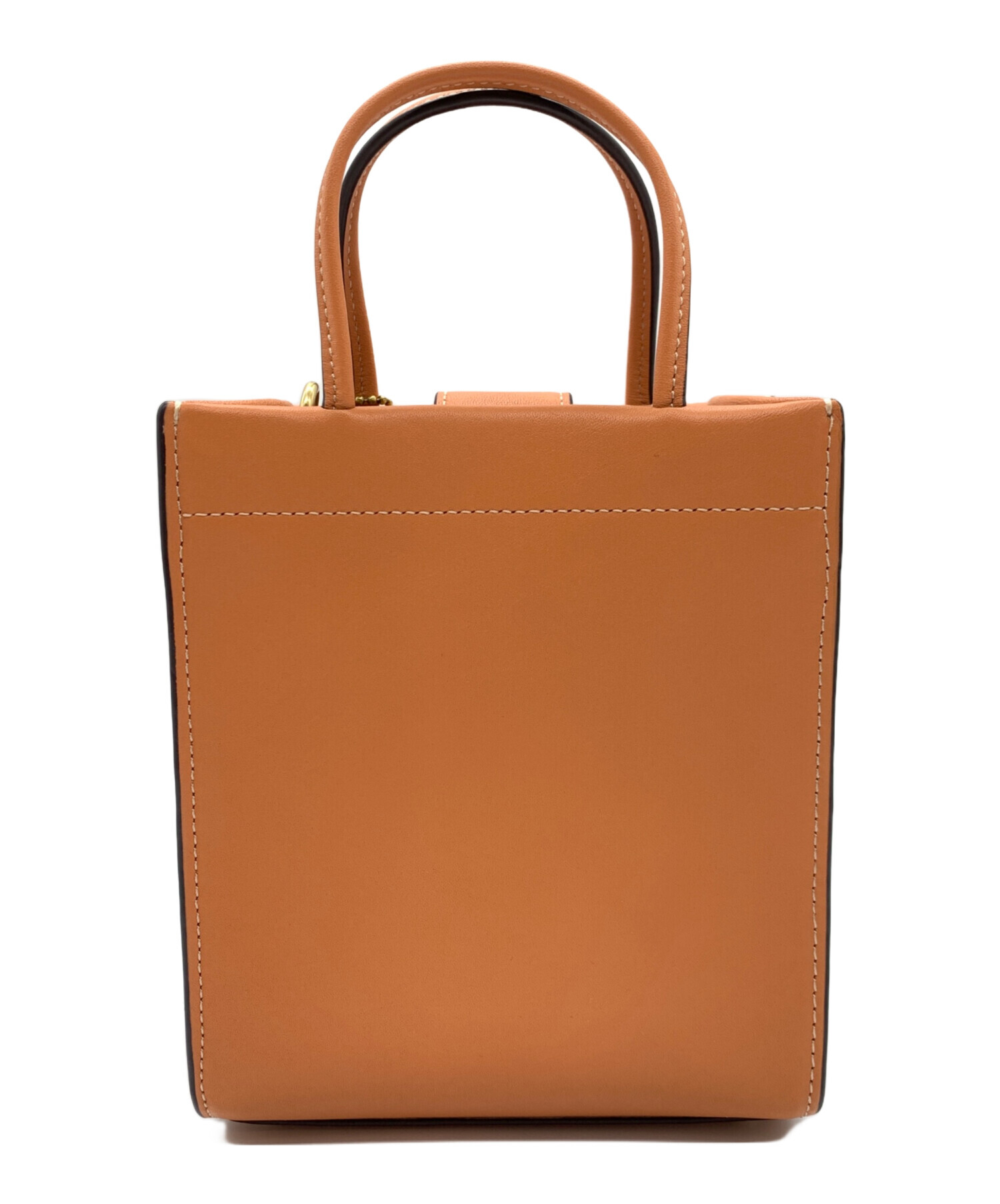 中古・古着通販】COACH (コーチ) 2WAYバッグ ブラウン｜ブランド・古着