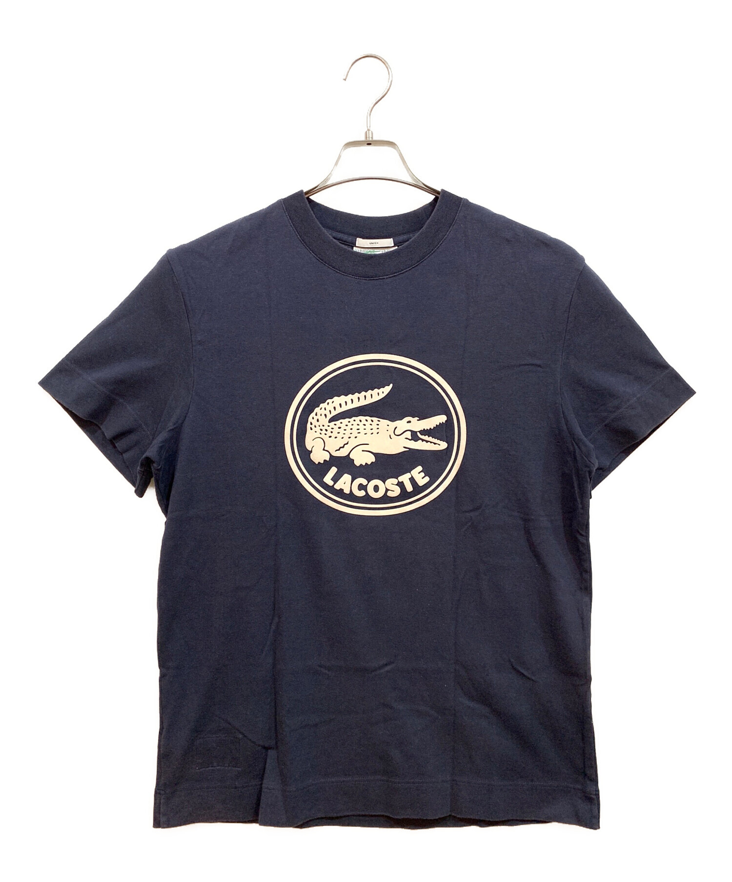 中古・古着通販】LACOSTE (ラコステ) 半袖カットソー ネイビー サイズ 