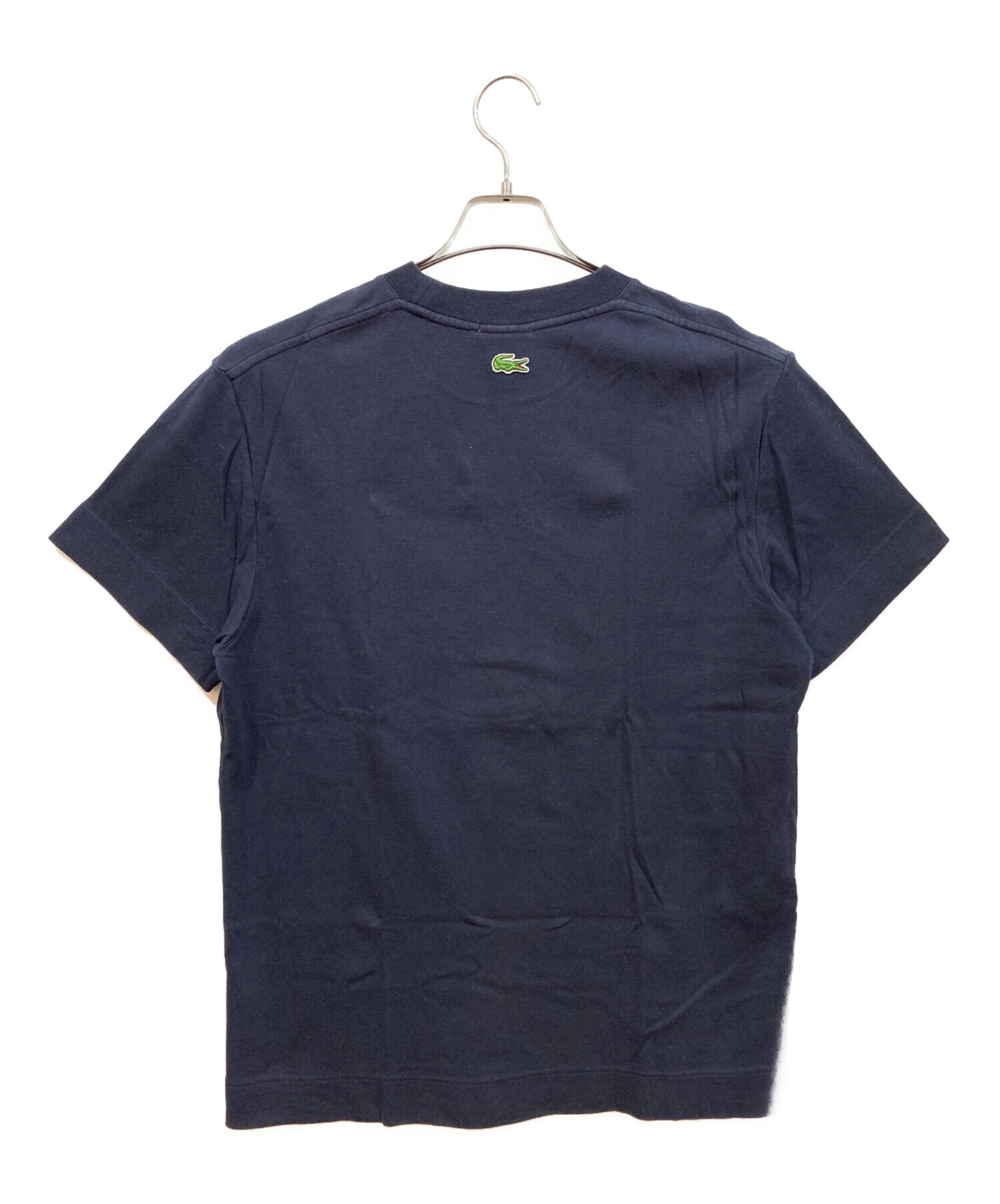 中古・古着通販】LACOSTE (ラコステ) 半袖カットソー ネイビー サイズ 
