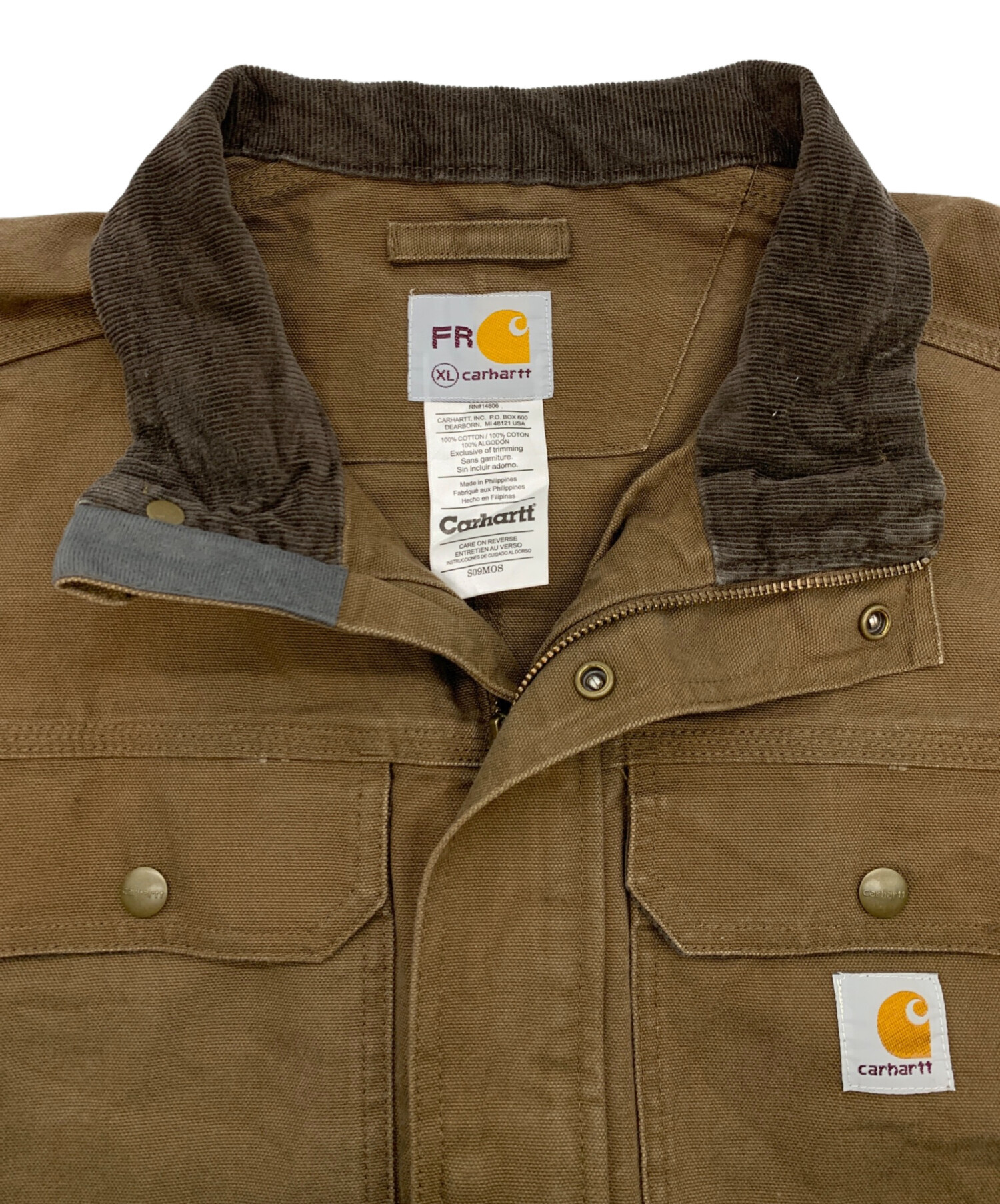 中古・古着通販】CarHartt (カーハート) 3Mワークジャケット ブラウン 