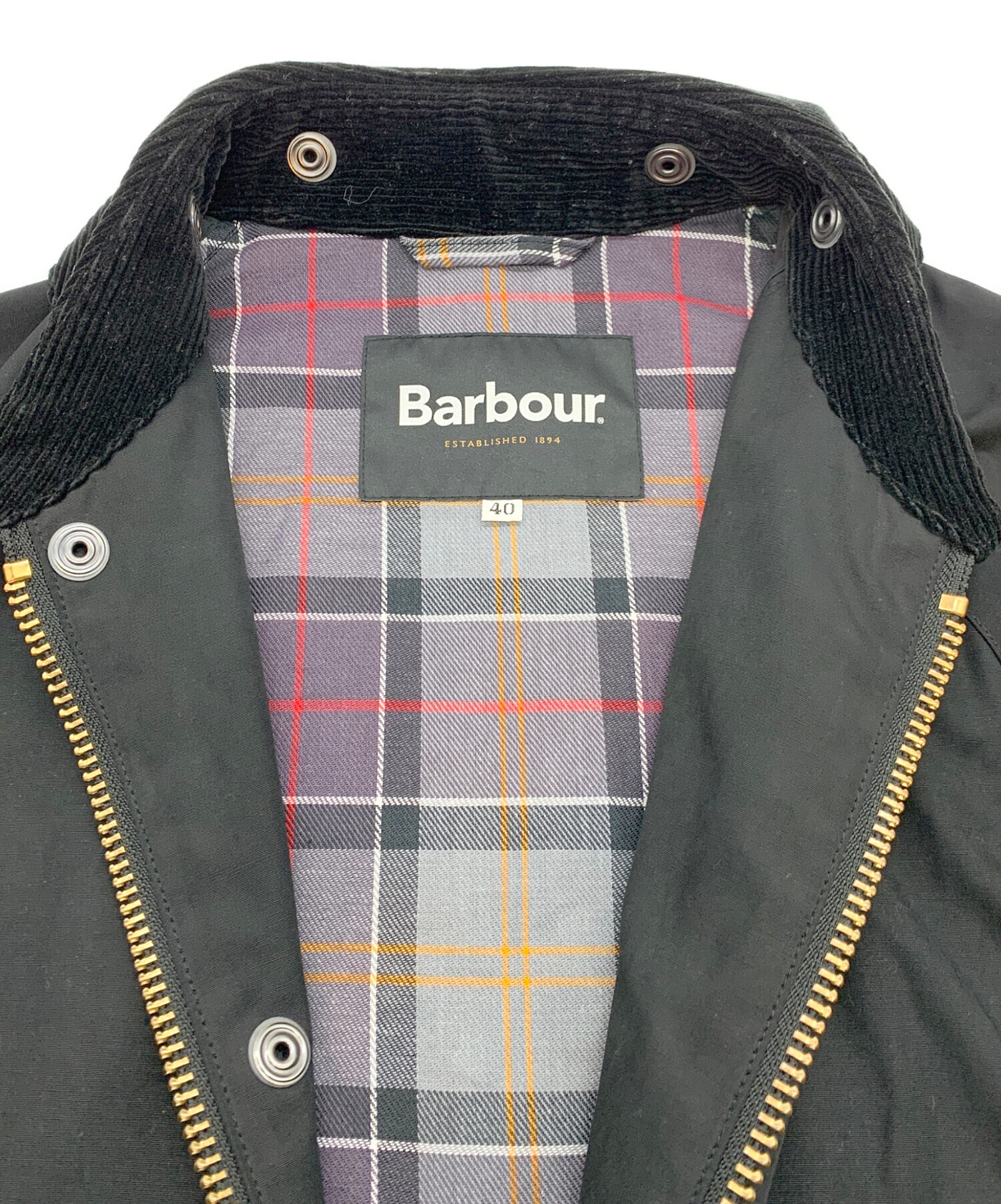 中古・古着通販】Barbour (バブアー) BEDALE OS SLEAVE ブラック