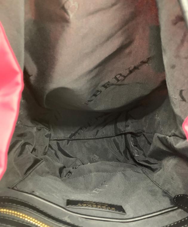 中古・古着通販】BURBERRY (バーバリー) リュック レッド｜ブランド