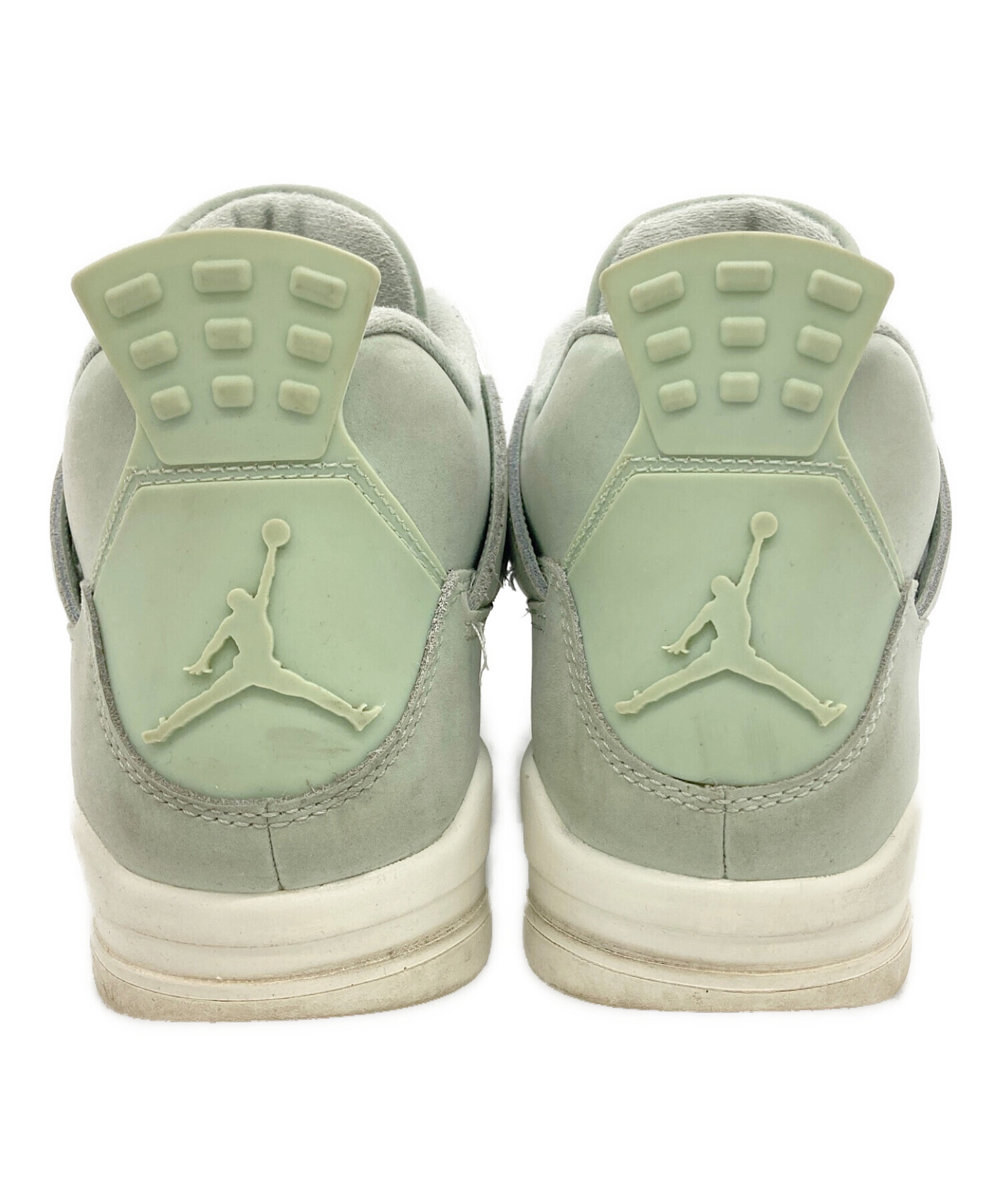 中古・古着通販】NIKE (ナイキ) AIR JORDAN 4 RETRO グリーン×ホワイト 