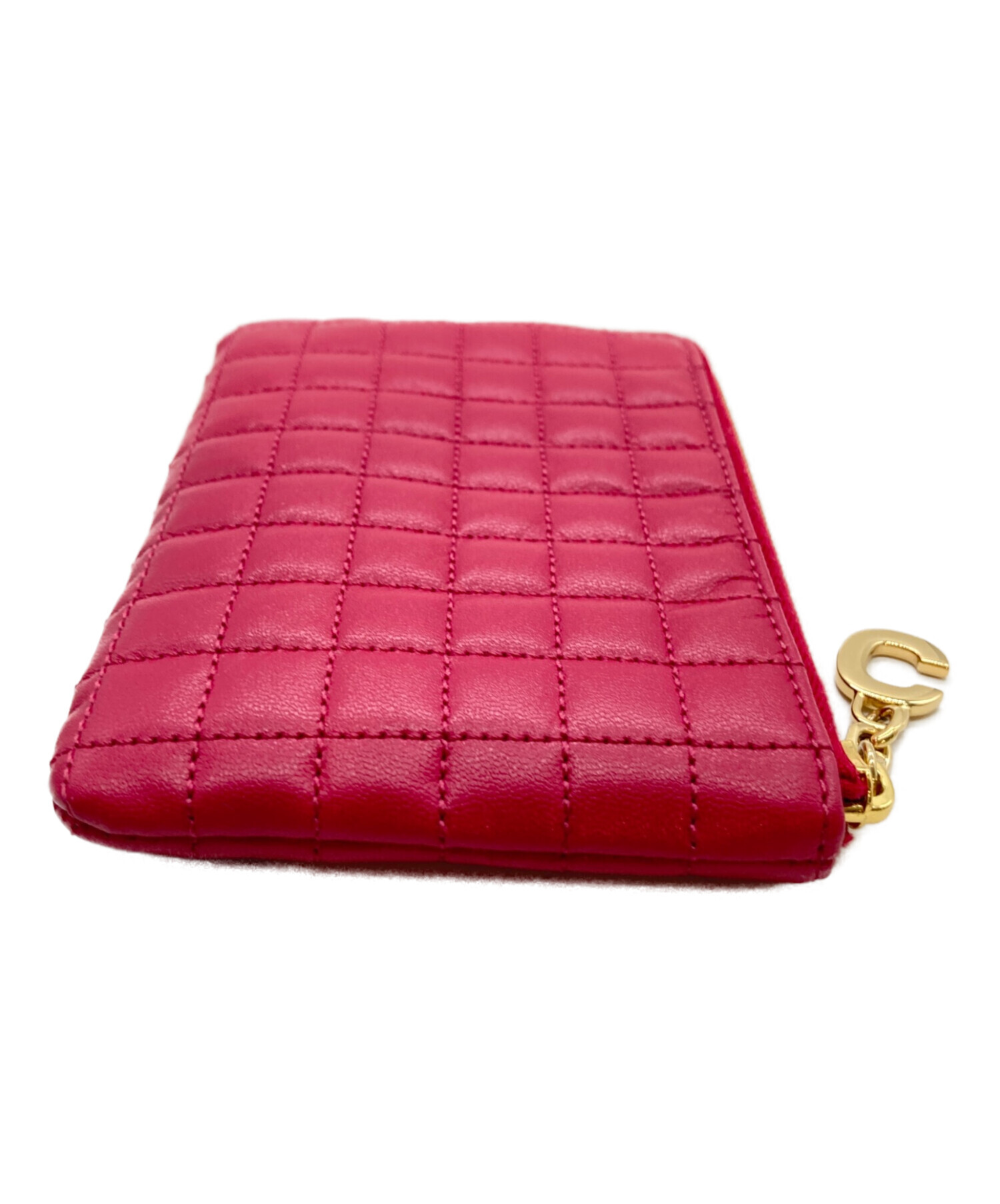 中古・古着通販】CELINE (セリーヌ) Cチャーム コイン&カードポーチ