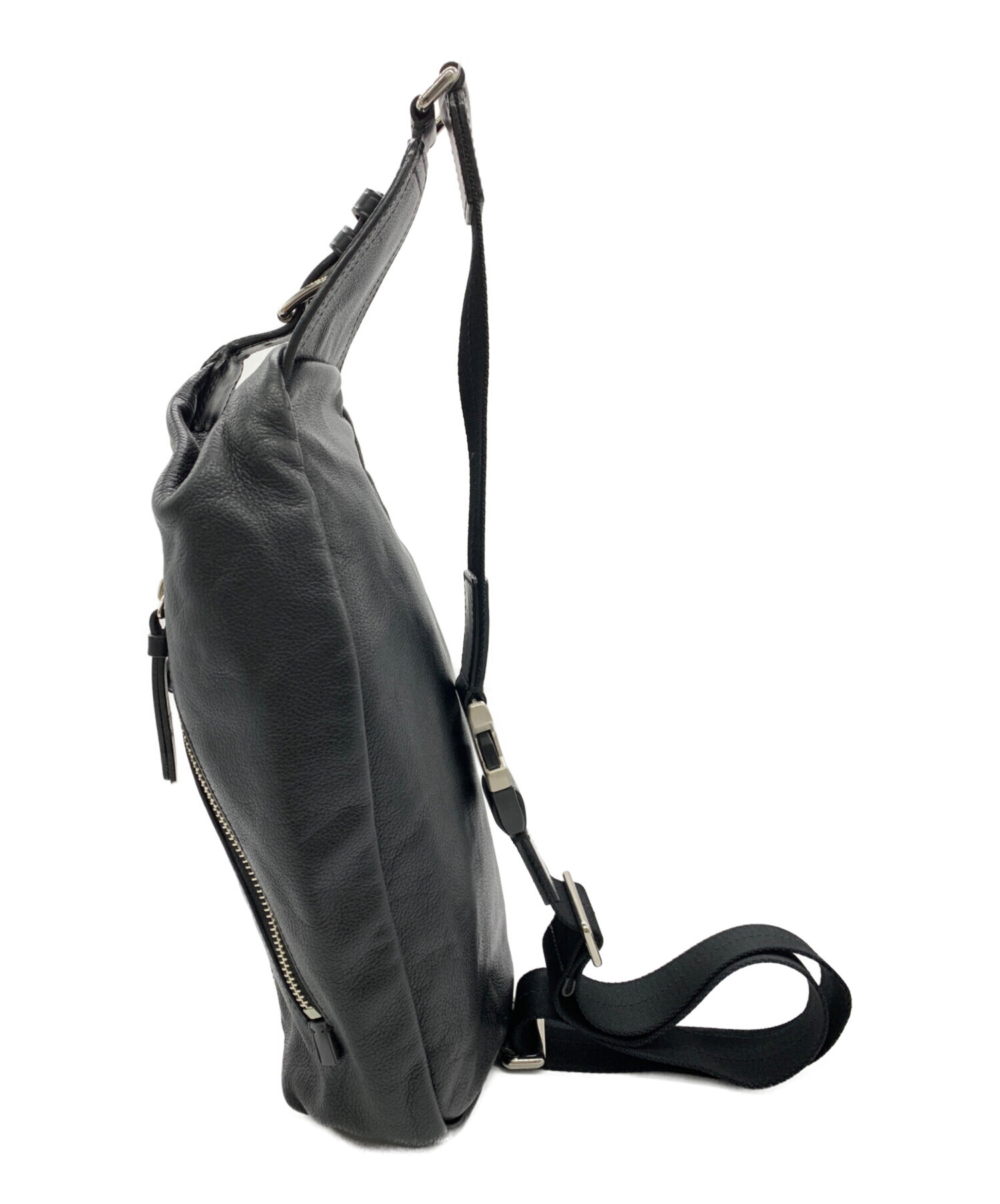 中古・古着通販】COACH (コーチ) ボディバッグ ブラック｜ブランド