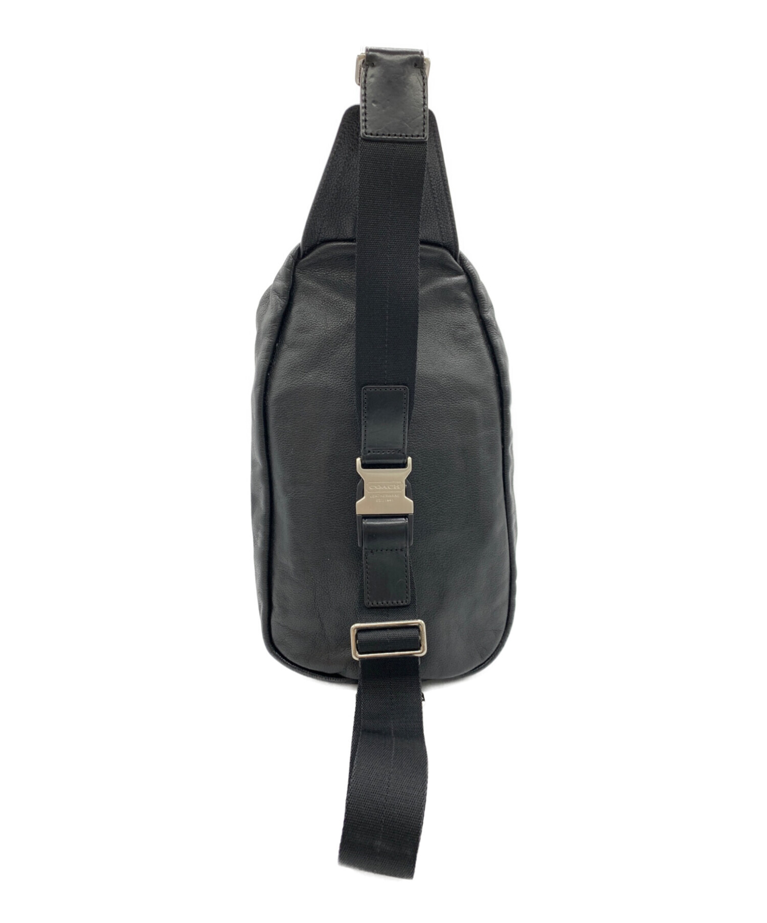 中古・古着通販】COACH (コーチ) ボディバッグ ブラック｜ブランド