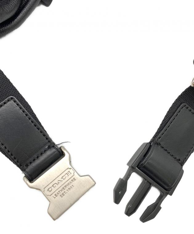 中古・古着通販】COACH (コーチ) ボディバッグ ブラック｜ブランド