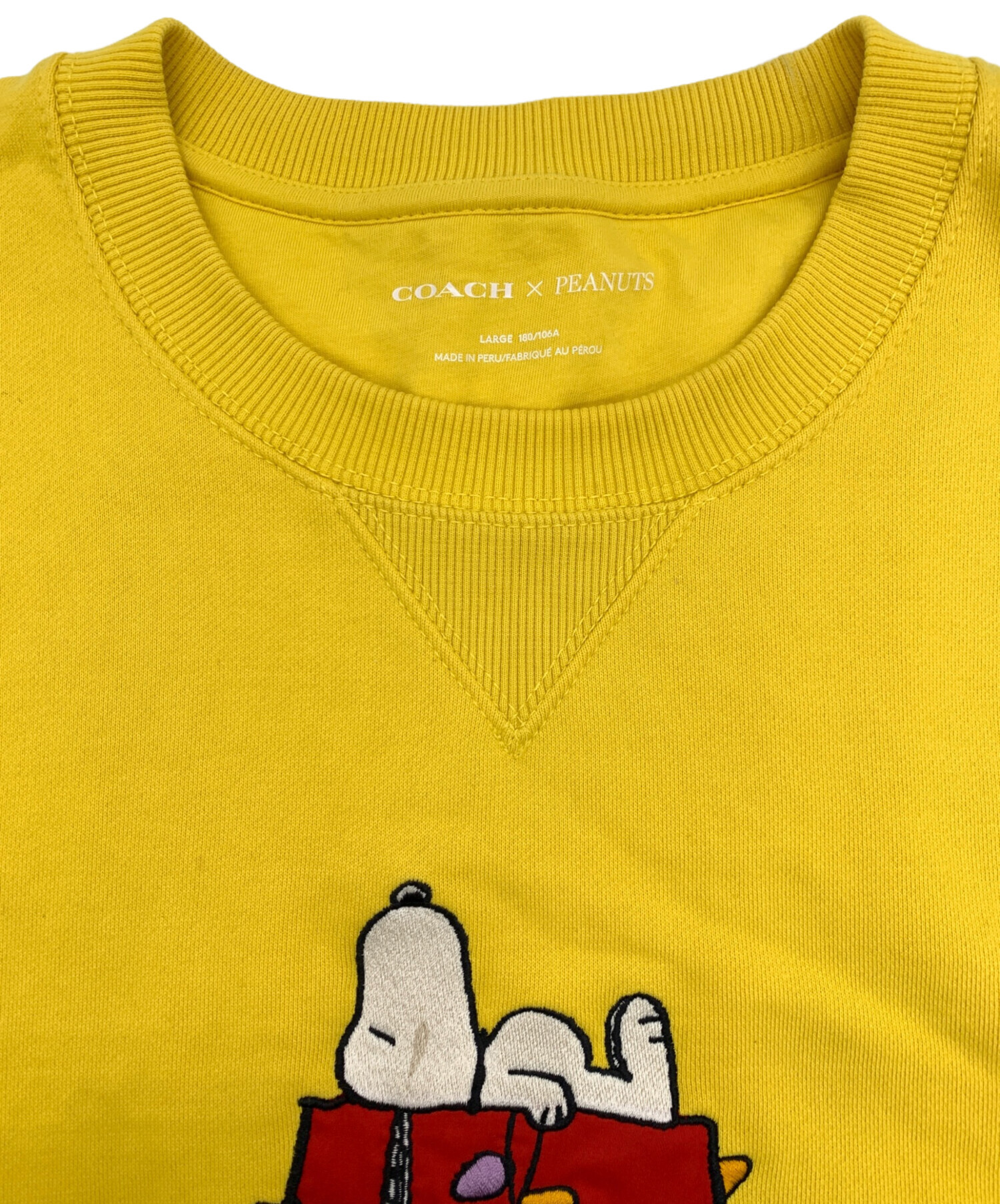 中古・古着通販】COACH (コーチ) PEANUTS (ピーナッツ) スウェット