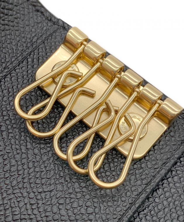 【新品】COACH5連キーケース ショッパー ギフトレシート付き 中古・古着通販】COACH (コーチ) 5連キーケース ブラック｜ブランド