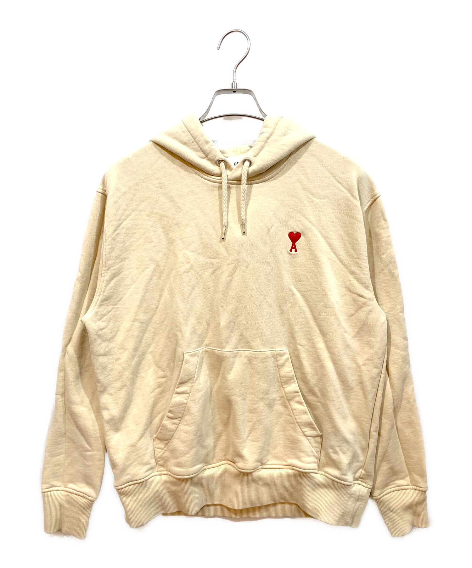 アミパリス パーカー クリームベージュ 中古・古着通販】AMI Alexandre Mattiussi (アミアレクサンドルマ