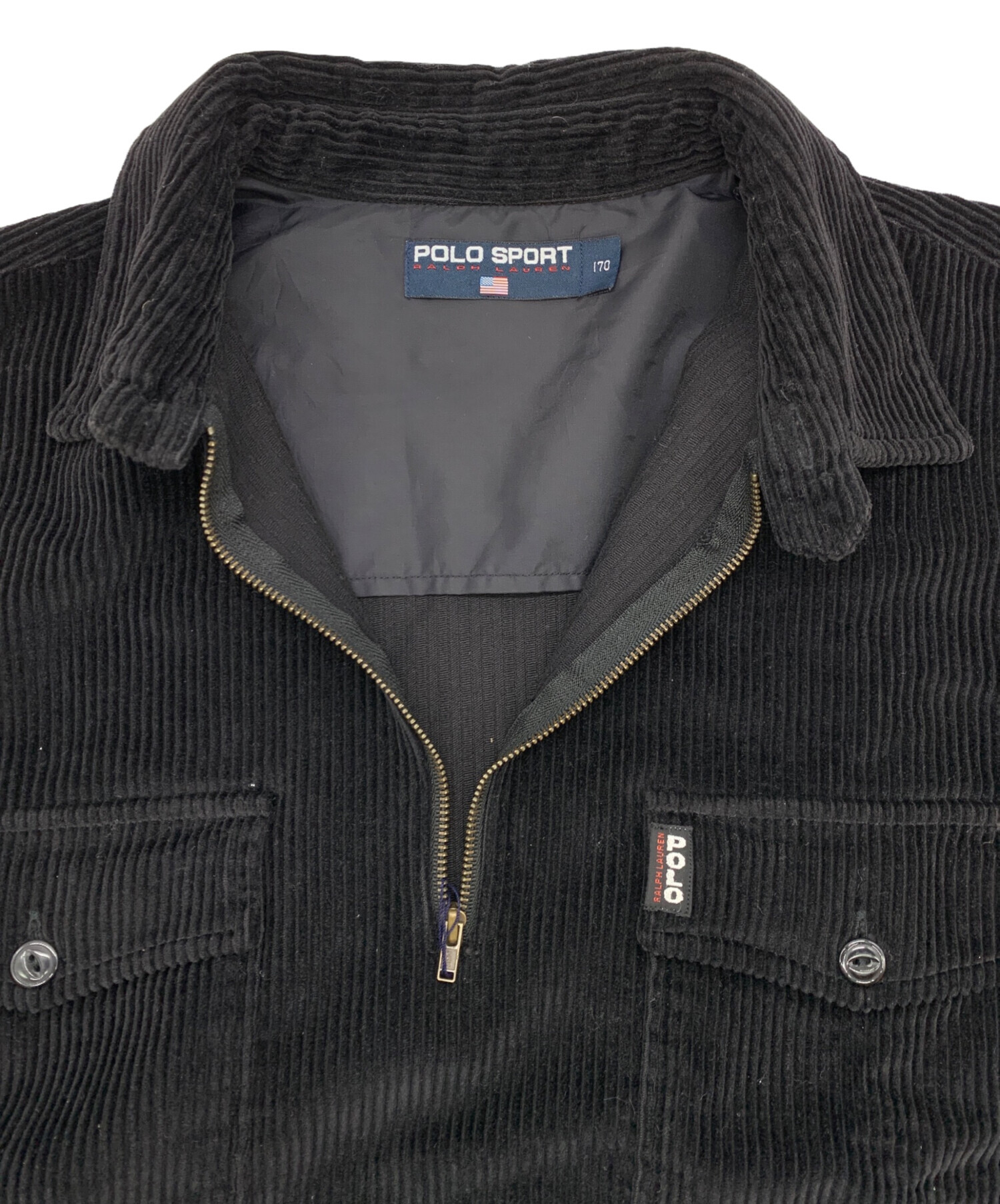 中古・古着通販】POLO SPORT (ポロスポーツ) ハーフジップスウェット