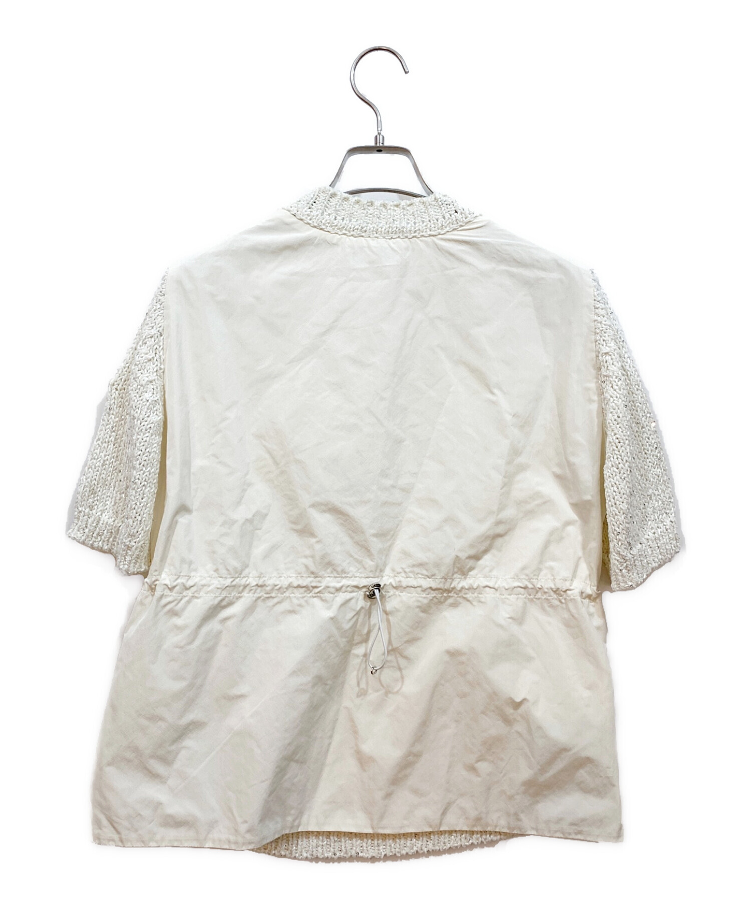 中古・古着通販】MONCLER (モンクレール) 半袖ニットチュニック 
