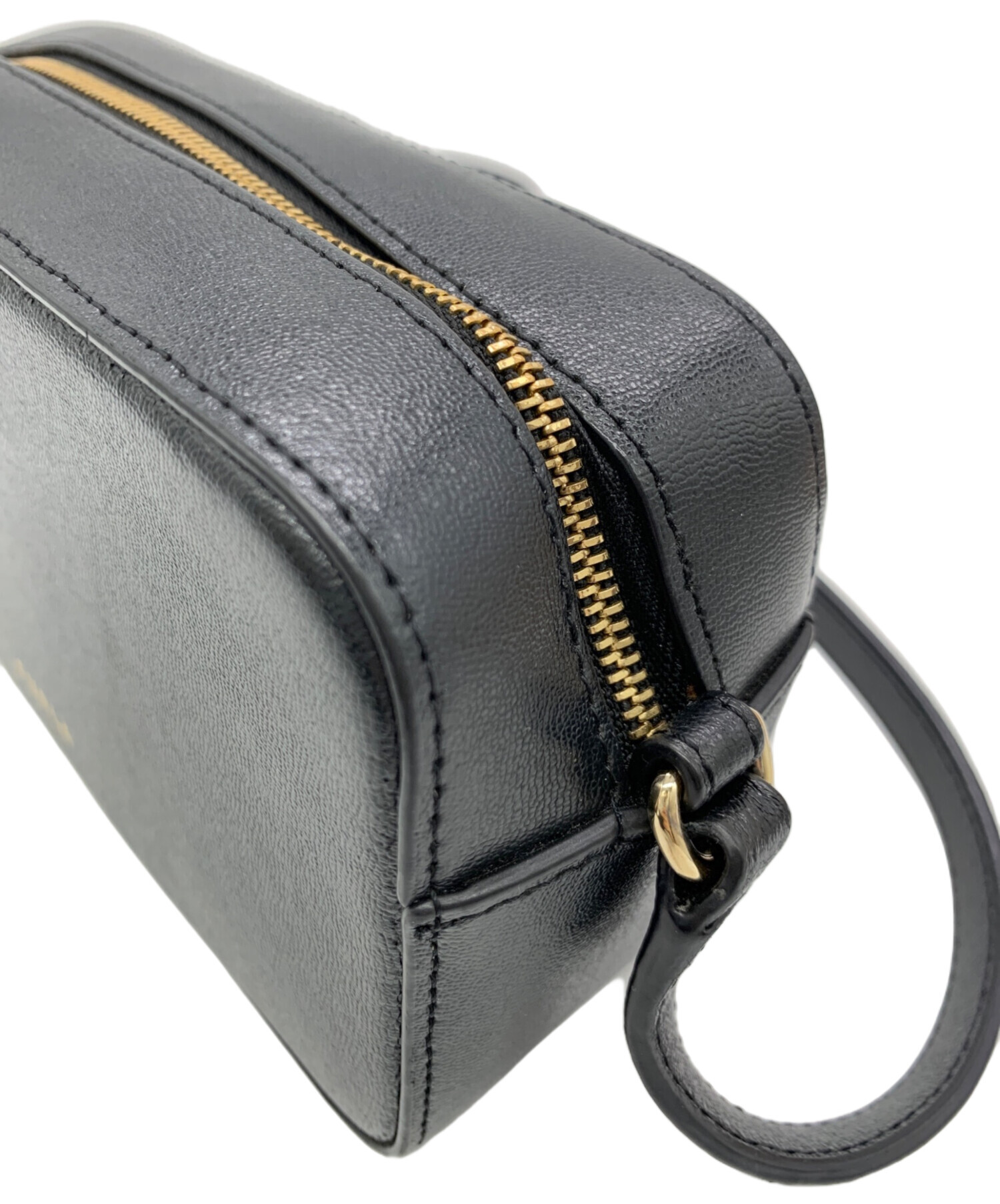中古・古着通販】FURLA (フルラ) ミニクロスボディバッグ ブラック