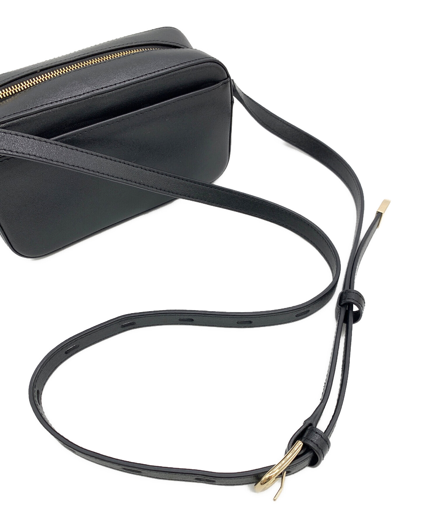 中古・古着通販】FURLA (フルラ) ミニクロスボディバッグ ブラック