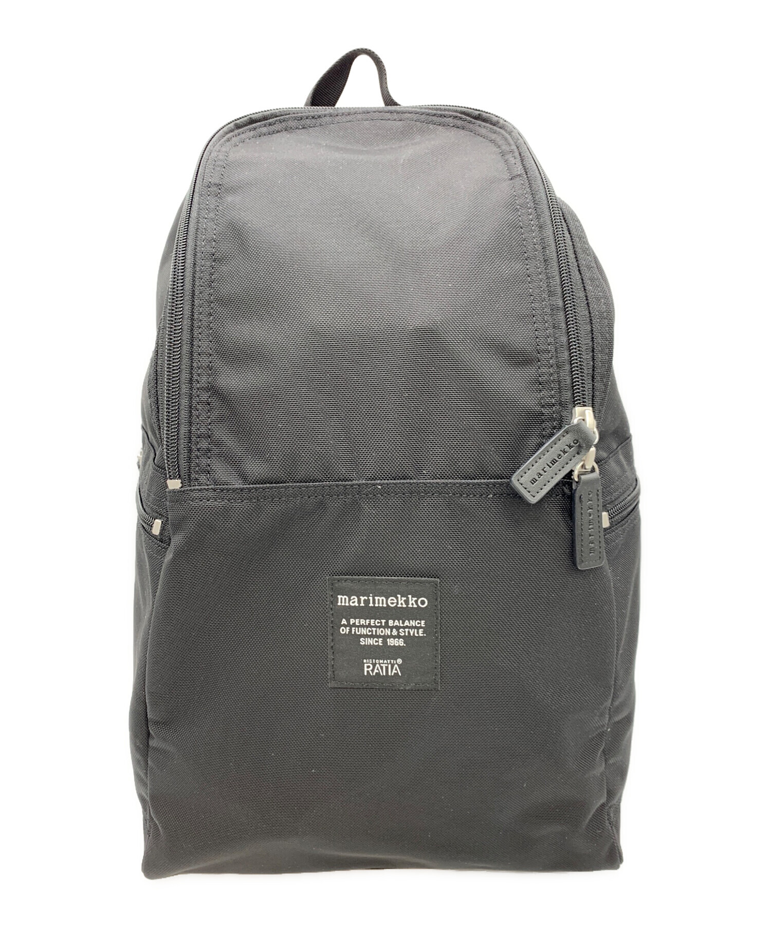 中古・古着通販】marimekko (マリメッコ) Metro バックパック ブラック