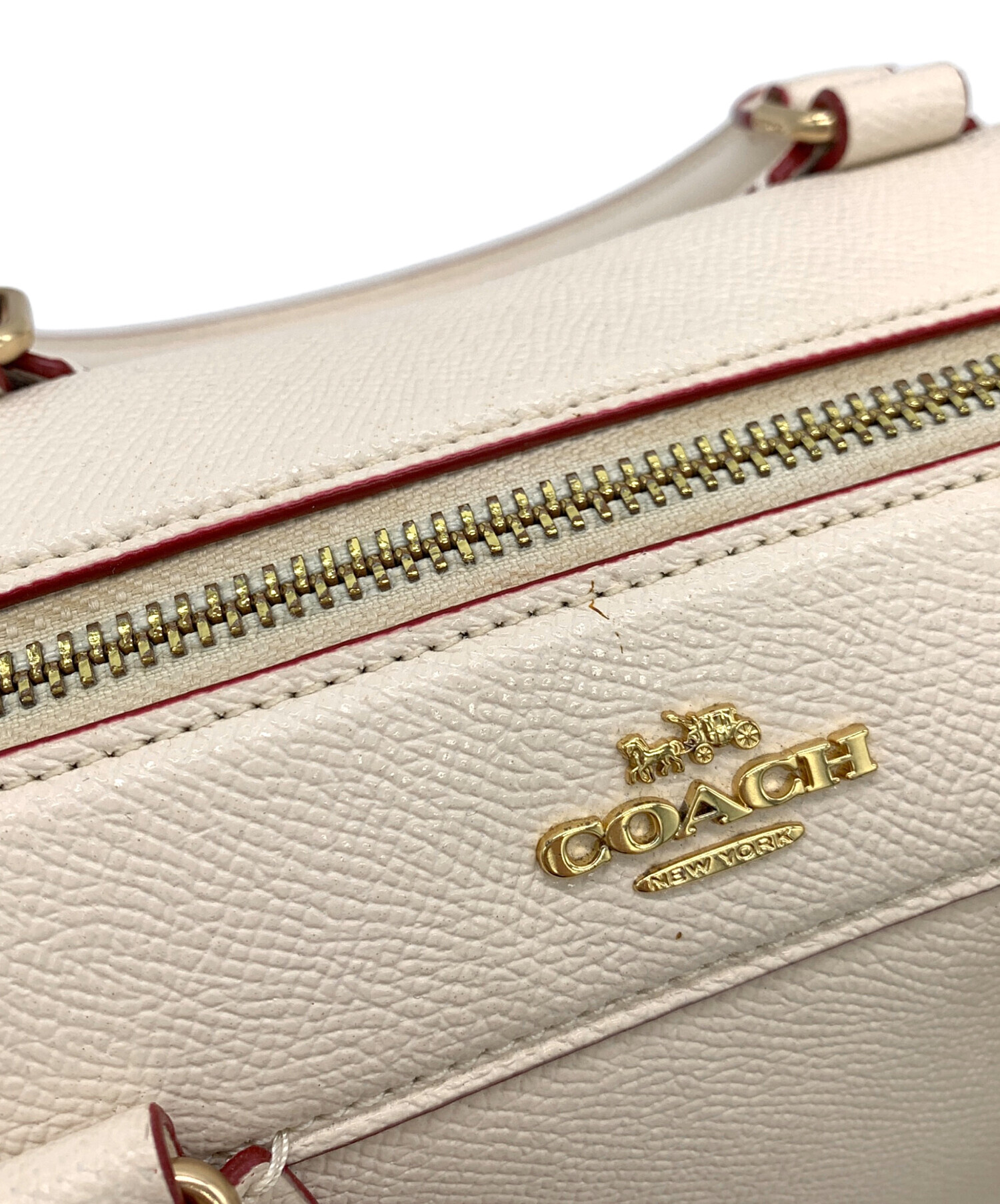 中古・古着通販】COACH (コーチ) クロスボディバッグ ホワイト