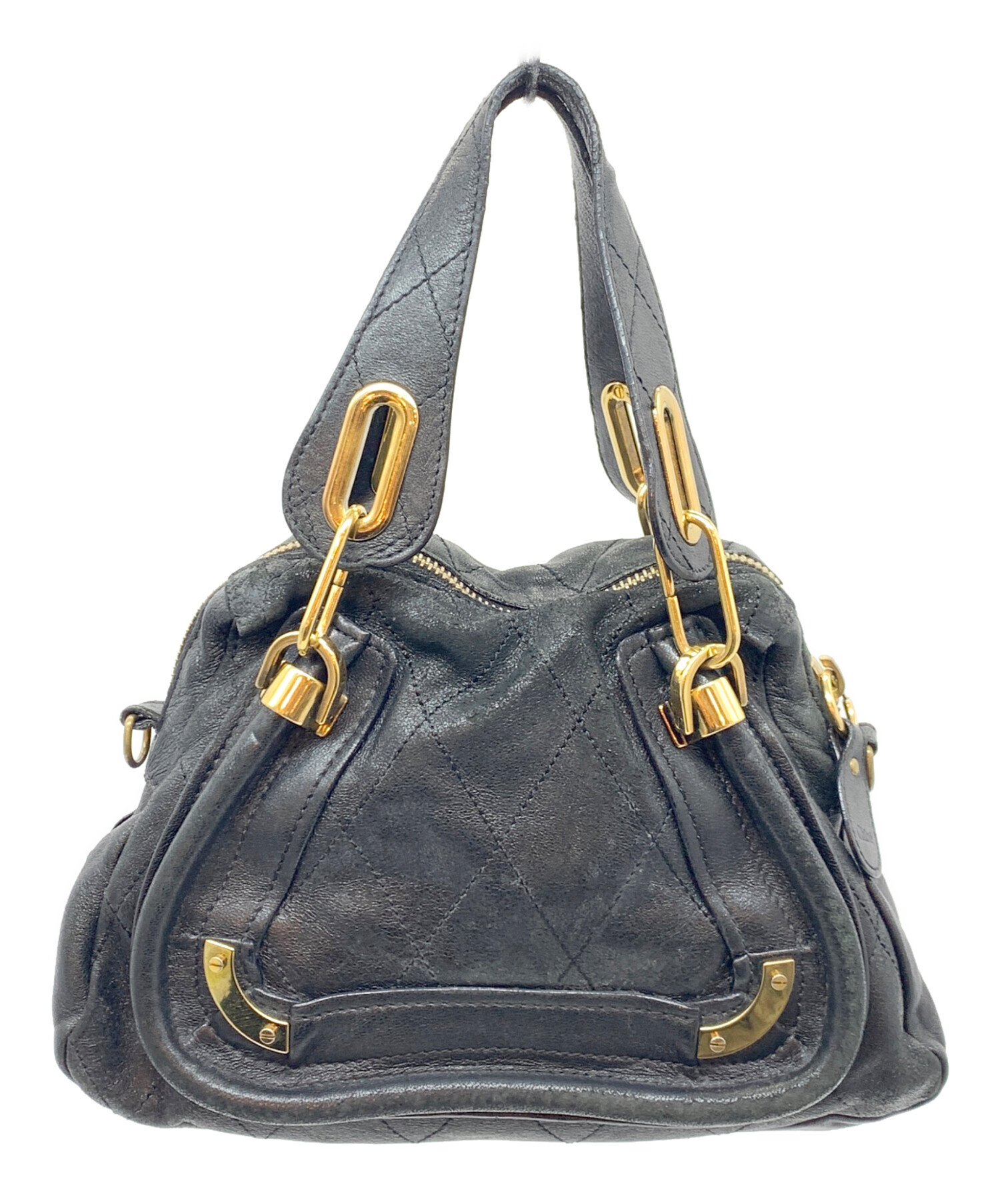 中古・古着通販】Chloe (クロエ) ショルダーバッグ ブラック｜ブランド 