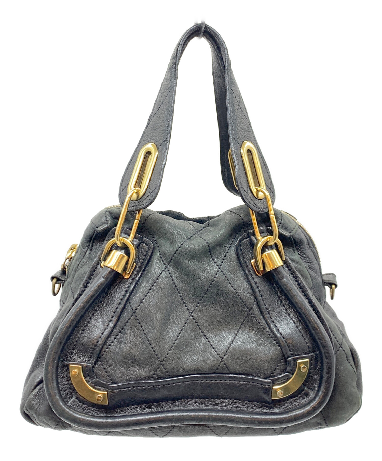中古・古着通販】Chloe (クロエ) ショルダーバッグ ブラック｜ブランド 