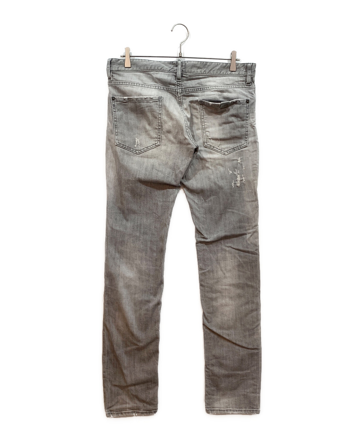 中古・古着通販】DSQUARED2 (ディースクエアード) デニムパンツ グレー 