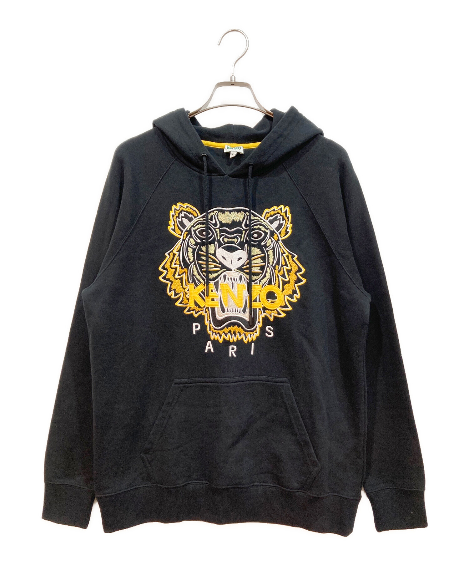 中古・古着通販】KENZO (ケンゾー) プルオーバーパーカー ブラック