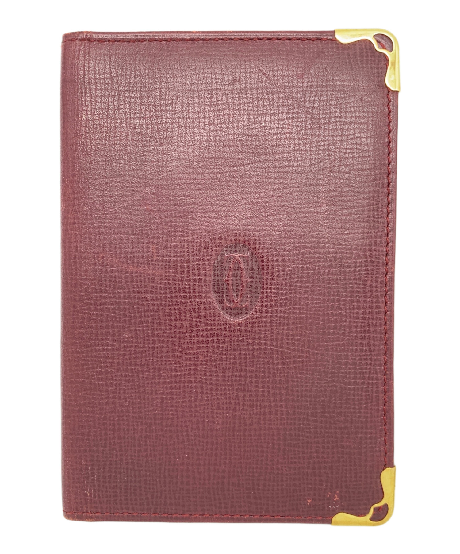 Cartier カードケース 中古・古着通販】Cartier (カルティエ) カードケース レッド｜ブランド