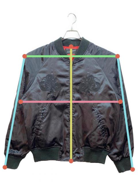 中古・古着通販】hoshihime (ホシヒメ) スカジャン ブラック サイズ