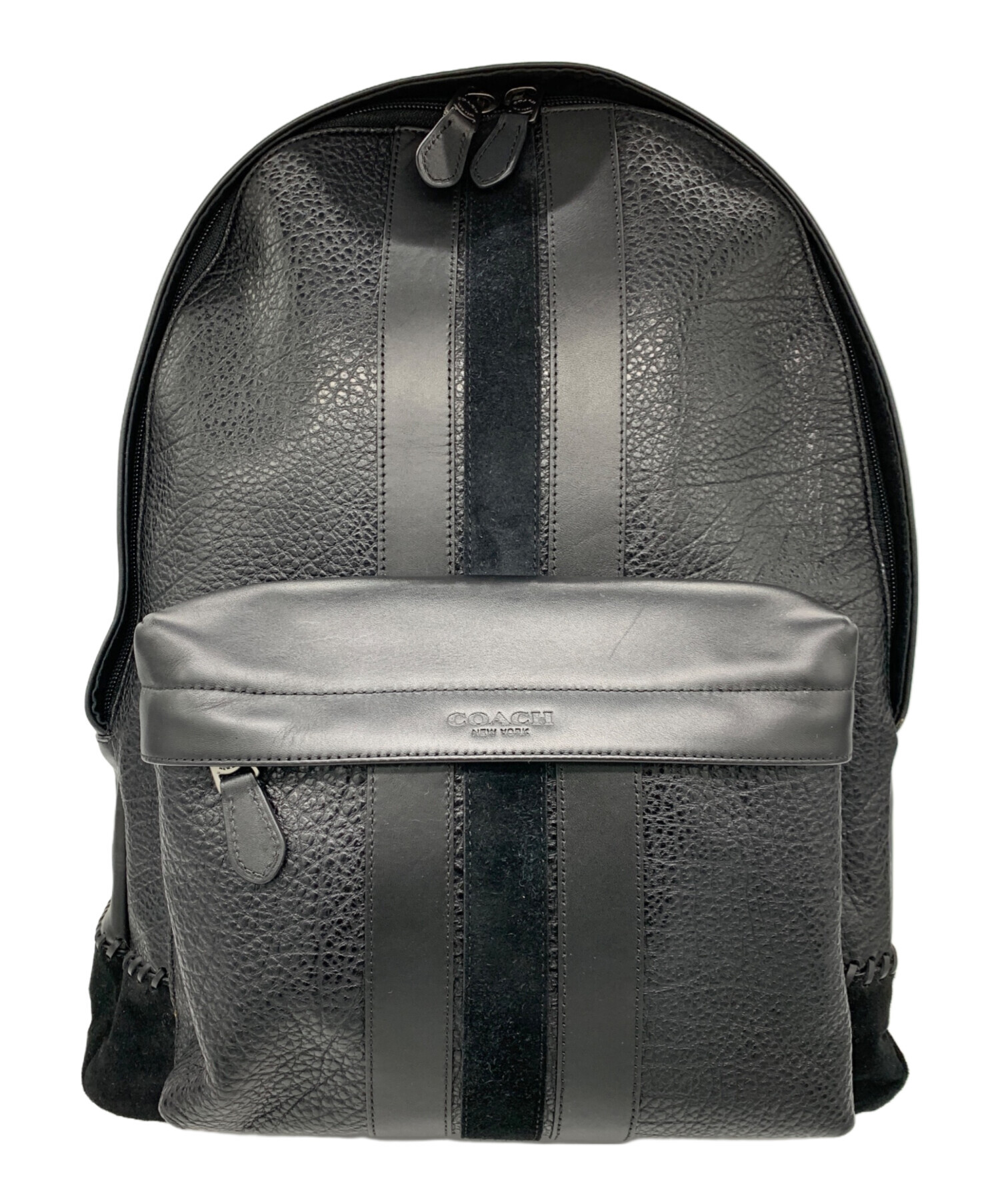 中古・古着通販】COACH (コーチ) CHARLES BACKPACK WITH BASEBALL