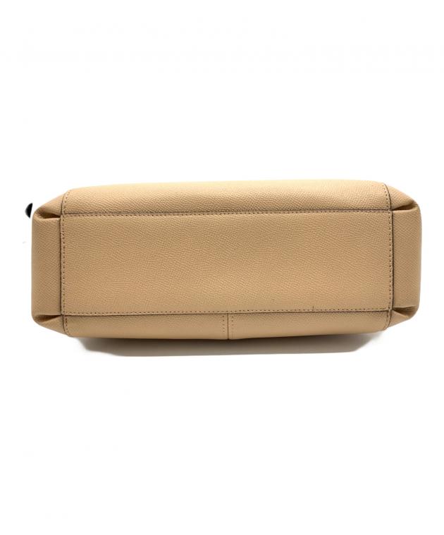 中古・古着通販】COACH (コーチ) 2WAYバッグ ベージュ｜ブランド・古着