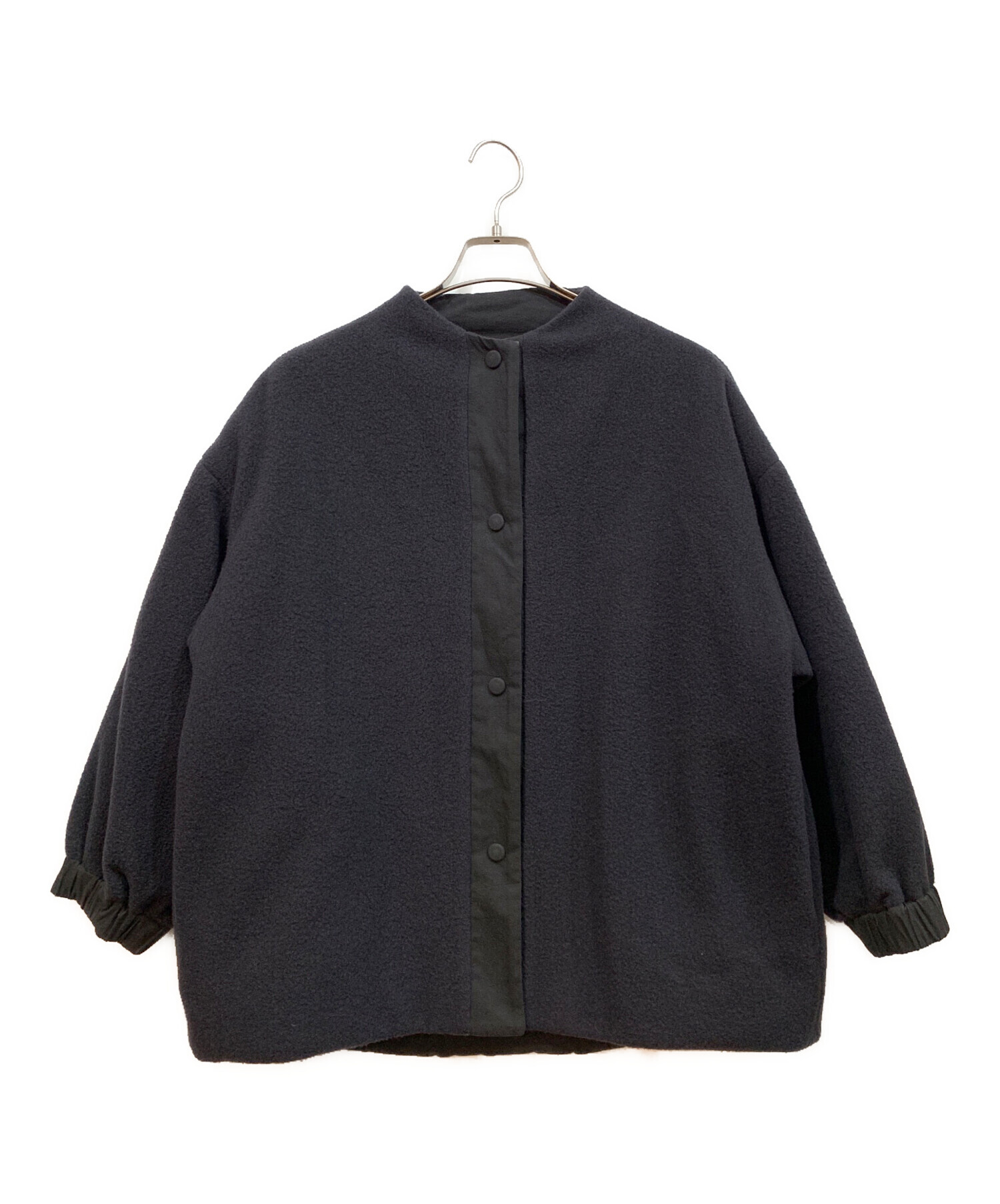 evam eva ウールパディングショートコート 中古・古着通販】evam eva (エヴァムエヴァ) ウールパディングショート