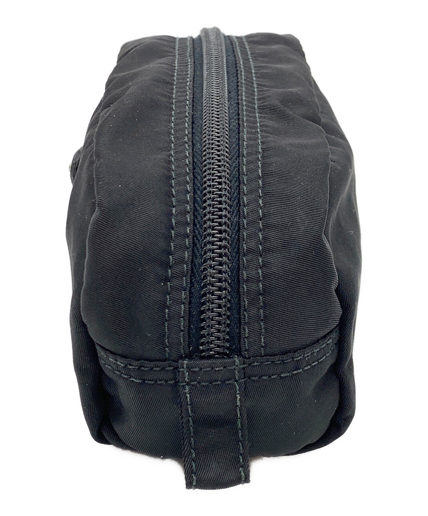 中古・古着通販】PRADA (プラダ) ポーチ ブラック｜ブランド・古着通販