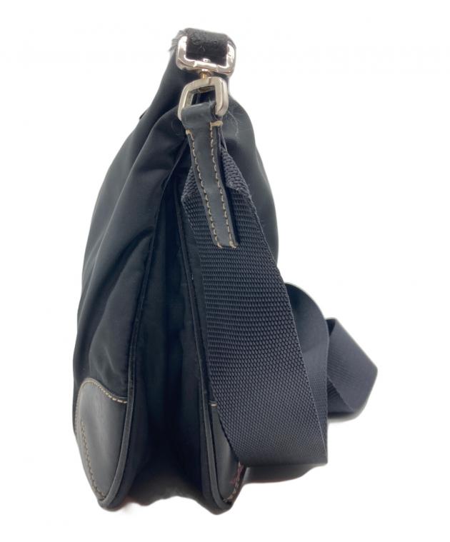 中古・古着通販】PRADA (プラダ) ロゴプレートナイロンショルダー