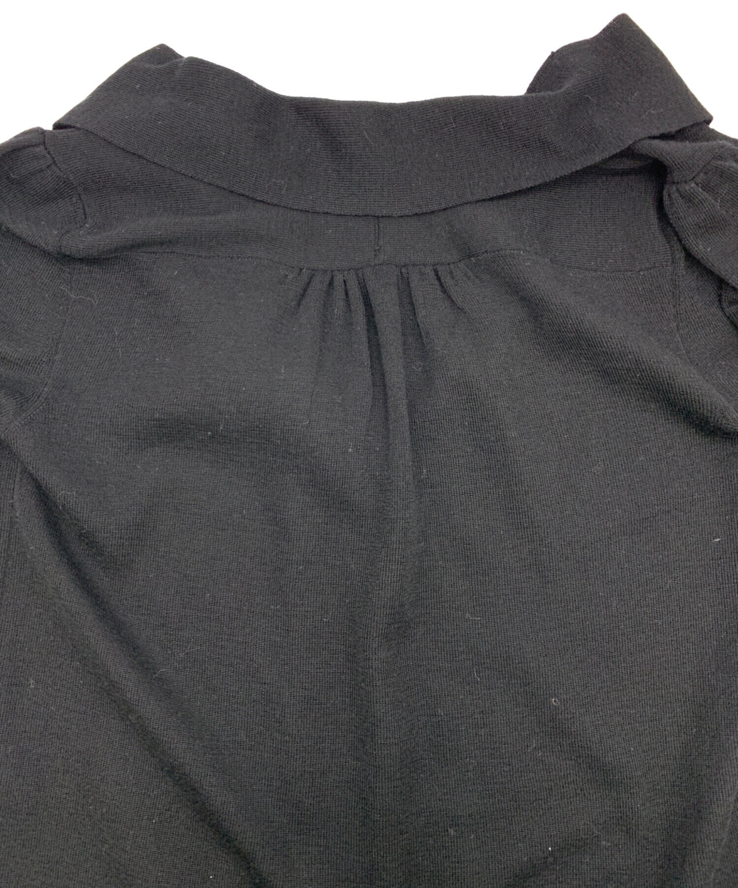 中古・古着通販】PRADA (プラダ) 薄手ニット ブラック サイズ:36