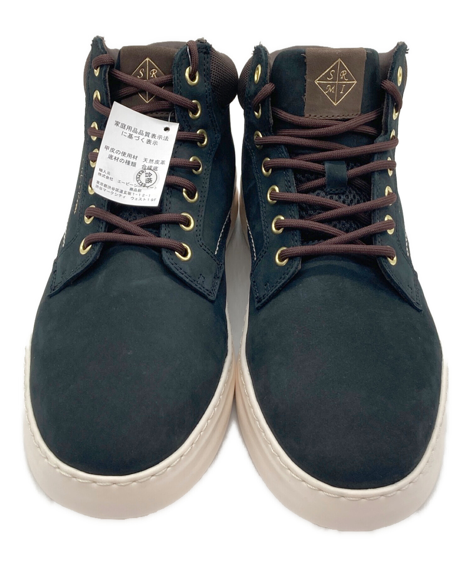 期間限定大幅値引中　海外　靴　アート 中古・古着通販】stefano rossi (ステファノロッシ) ZENAS MID BLACK