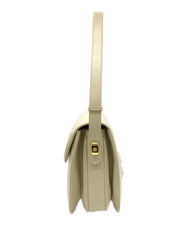 中古・古着通販】GUCCI (グッチ) ショルダーバッグ アイボリー