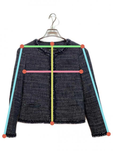 中古・古着通販】UNITED ARROWS (ユナイテッドアローズ) ノーカラー