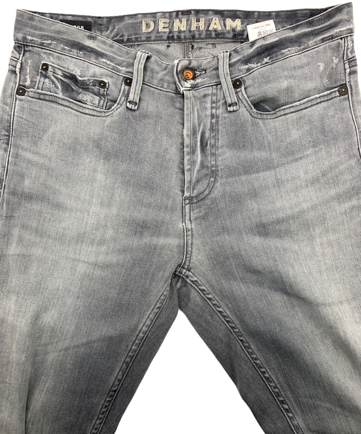 中古・古着通販】Denham (デンハム) RAZOR デニムパンツ グレー サイズ