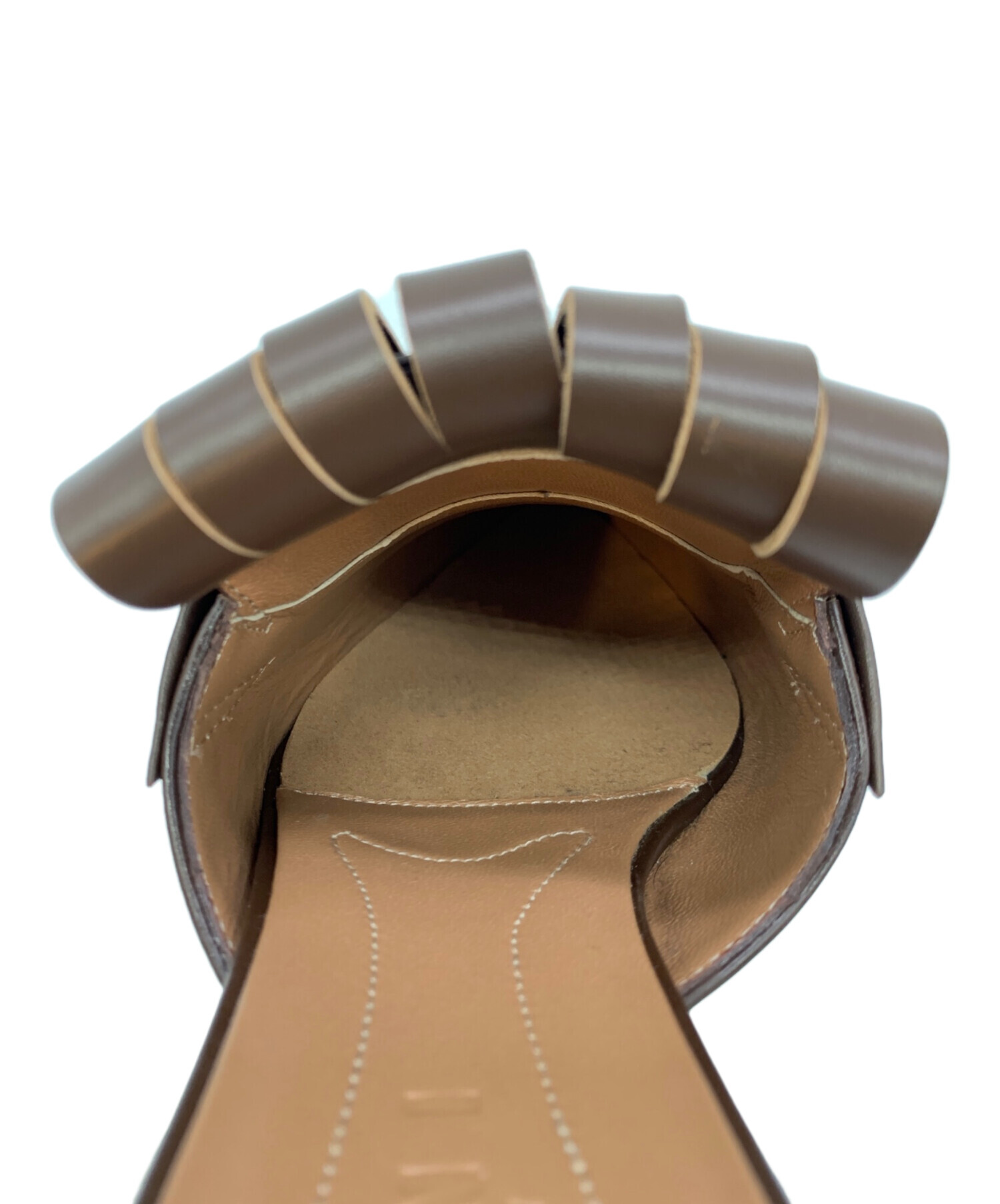 MARNI フリンジ フェルト サンダル 中古・古着通販】MARNI (マルニ) フリンジバブーシュ / サンダル