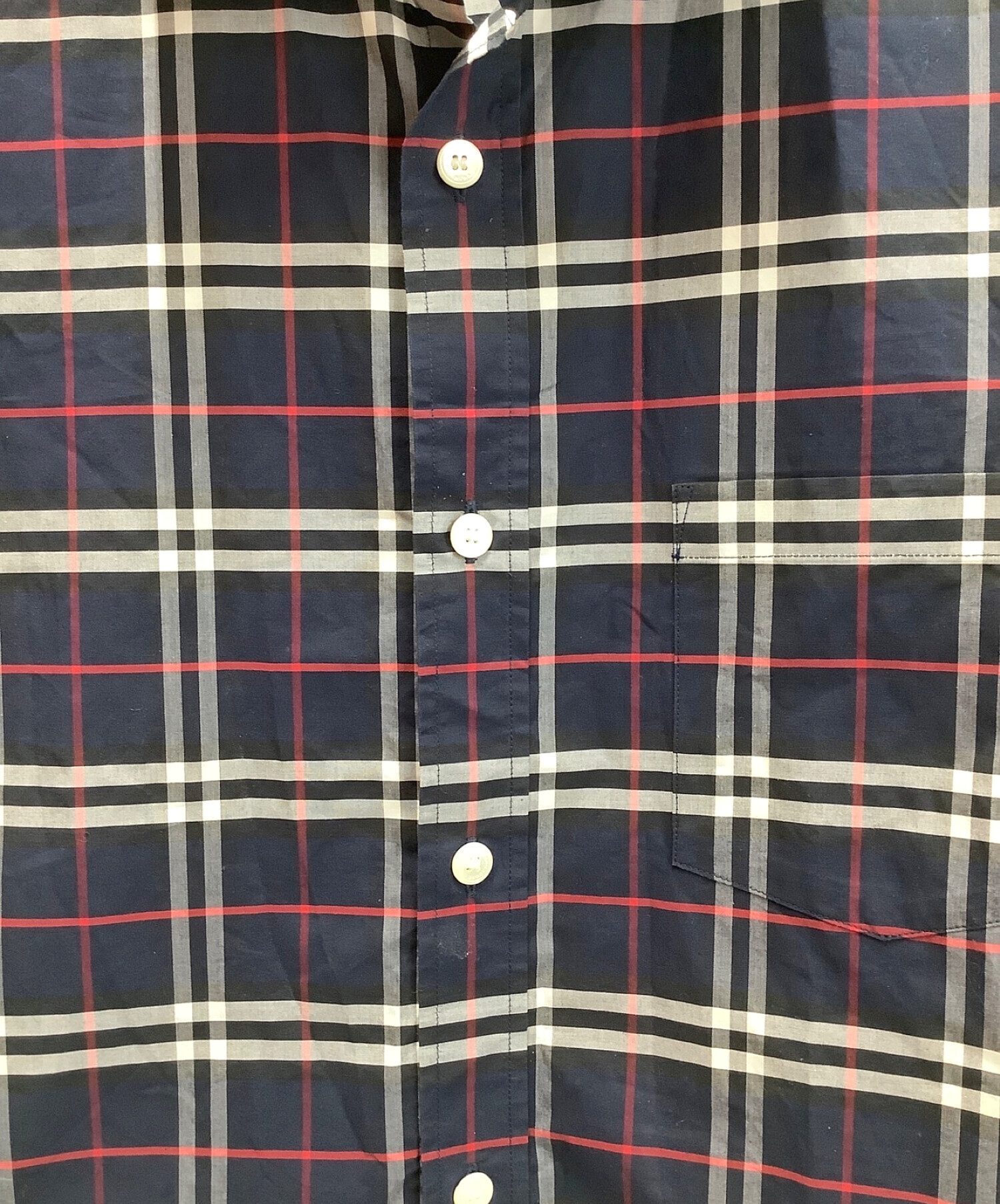 中古・古着通販】BURBERRY (バーバリー) コットンポプリン チェック