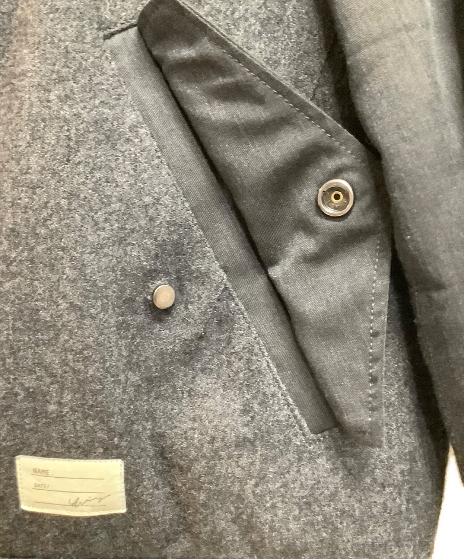 中古・古着通販】Name. (ネーム) MA-1ジャケット グレー｜ブランド 