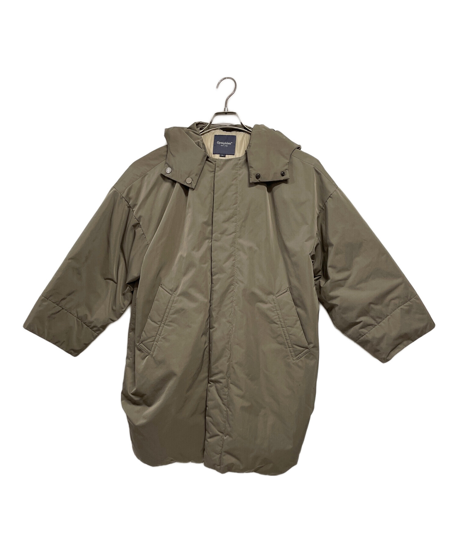 中古・古着通販】Gymphlex (ジムフレックス) ダウンコート カーキ 