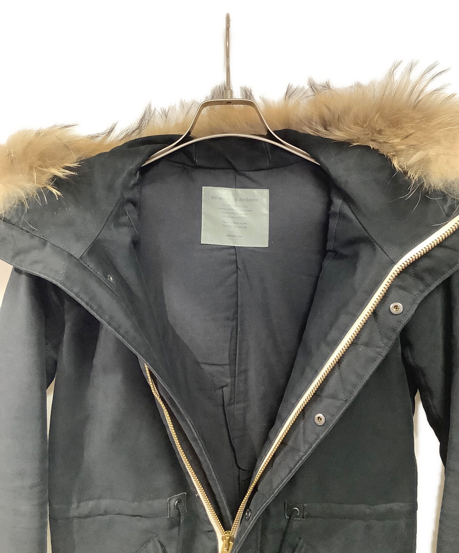 中古・古着通販】REVERBERATE (リバーバレイト) フーデッドコート