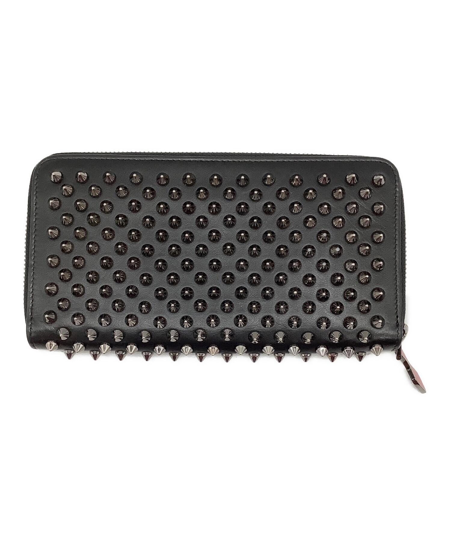 Christian Louboutin パネトーネ長財布 ブラックレザー 中古