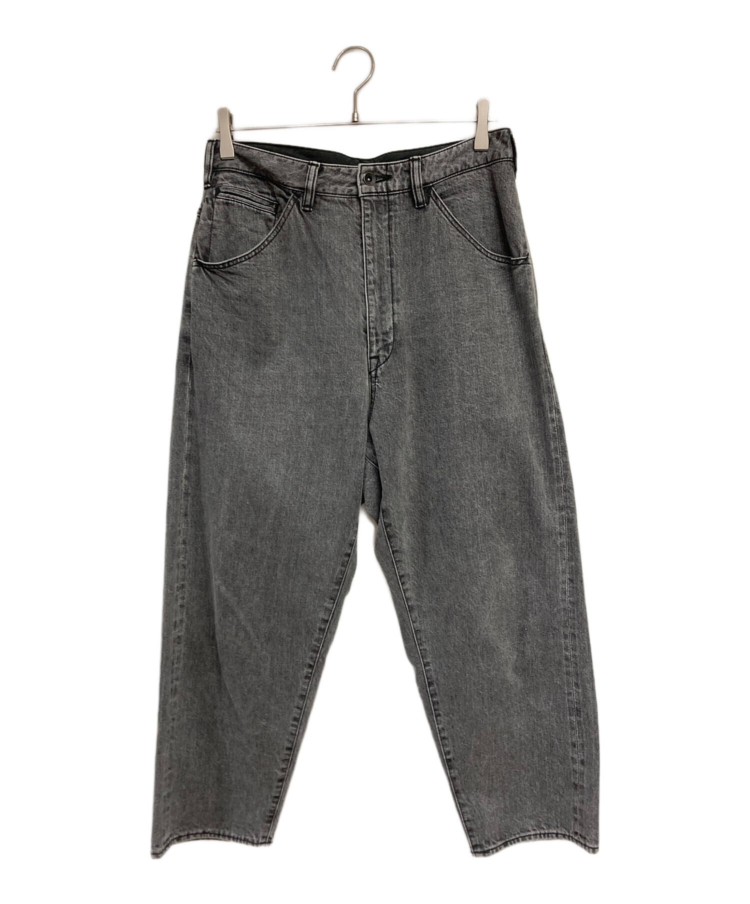 中古・古着通販】bukht (ブフト) デニムパンツ グレー サイズ:M 