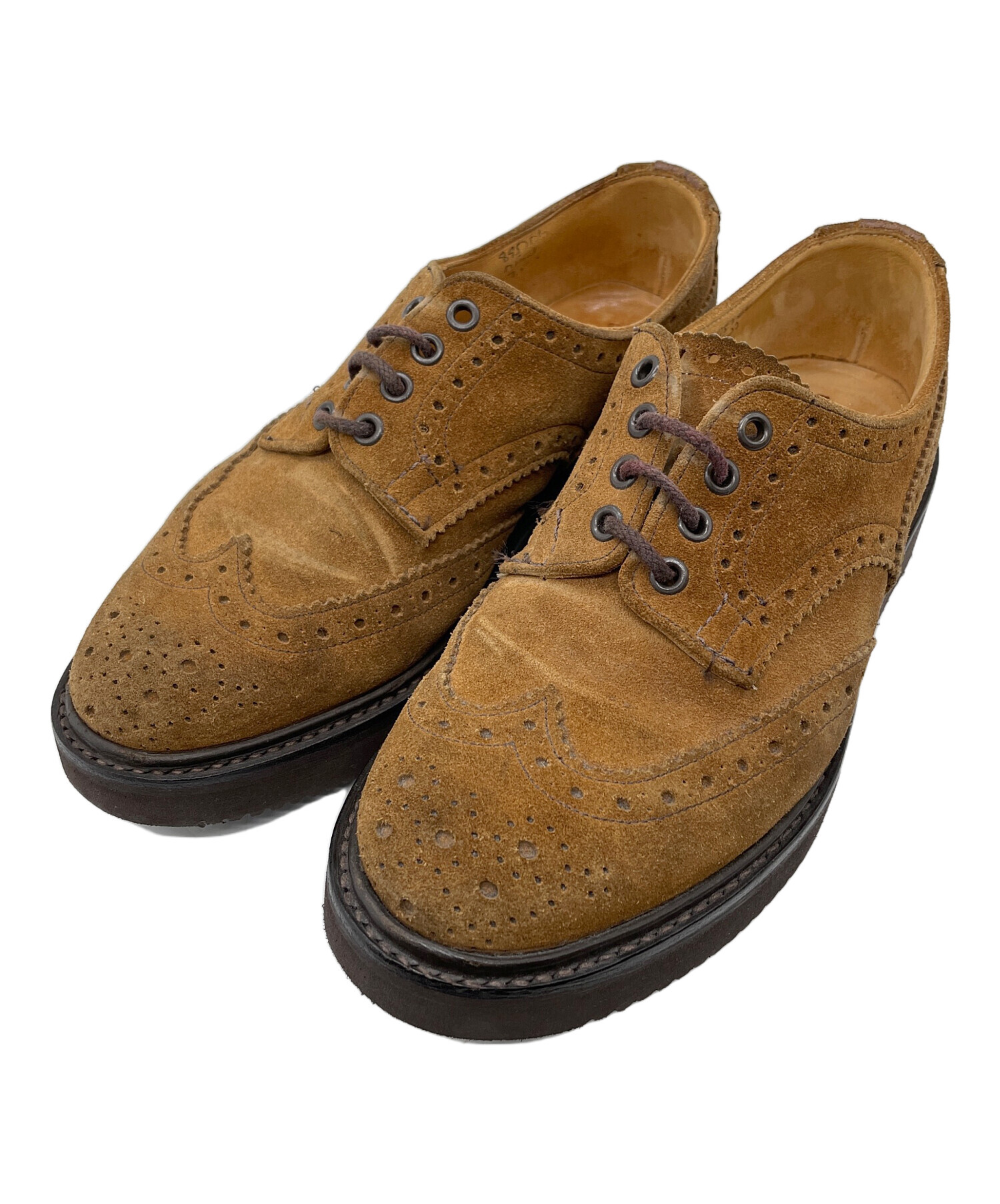 Tricker’s トリッカーズ シューズ（その他） メンズ 【古着】【中古】 中古・古着通販】Tricker's (トリッカーズ) ウィングチップシューズ