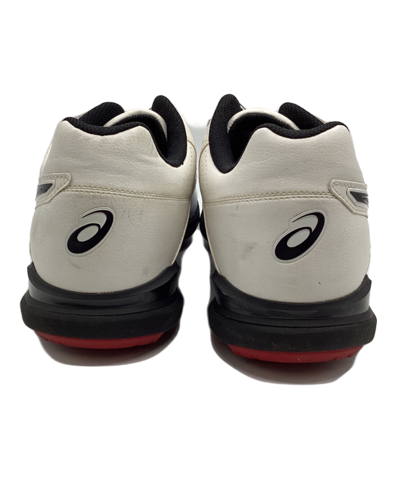 中古・古着通販】asics (アシックス) ゴルフシューズ ホワイト サイズ