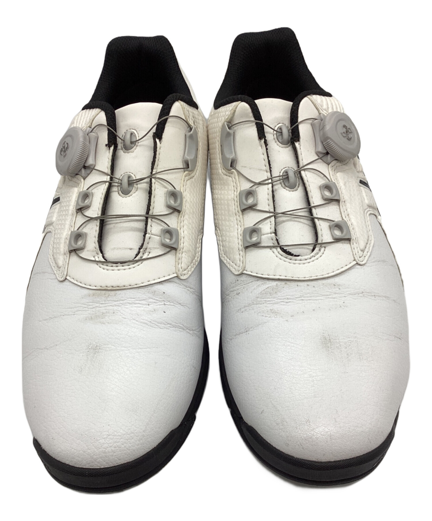 asics ゴルフシューズ ホワイト27.5cm 中古・古着通販】asics (アシックス) ゴルフシューズ ホワイト サイズ