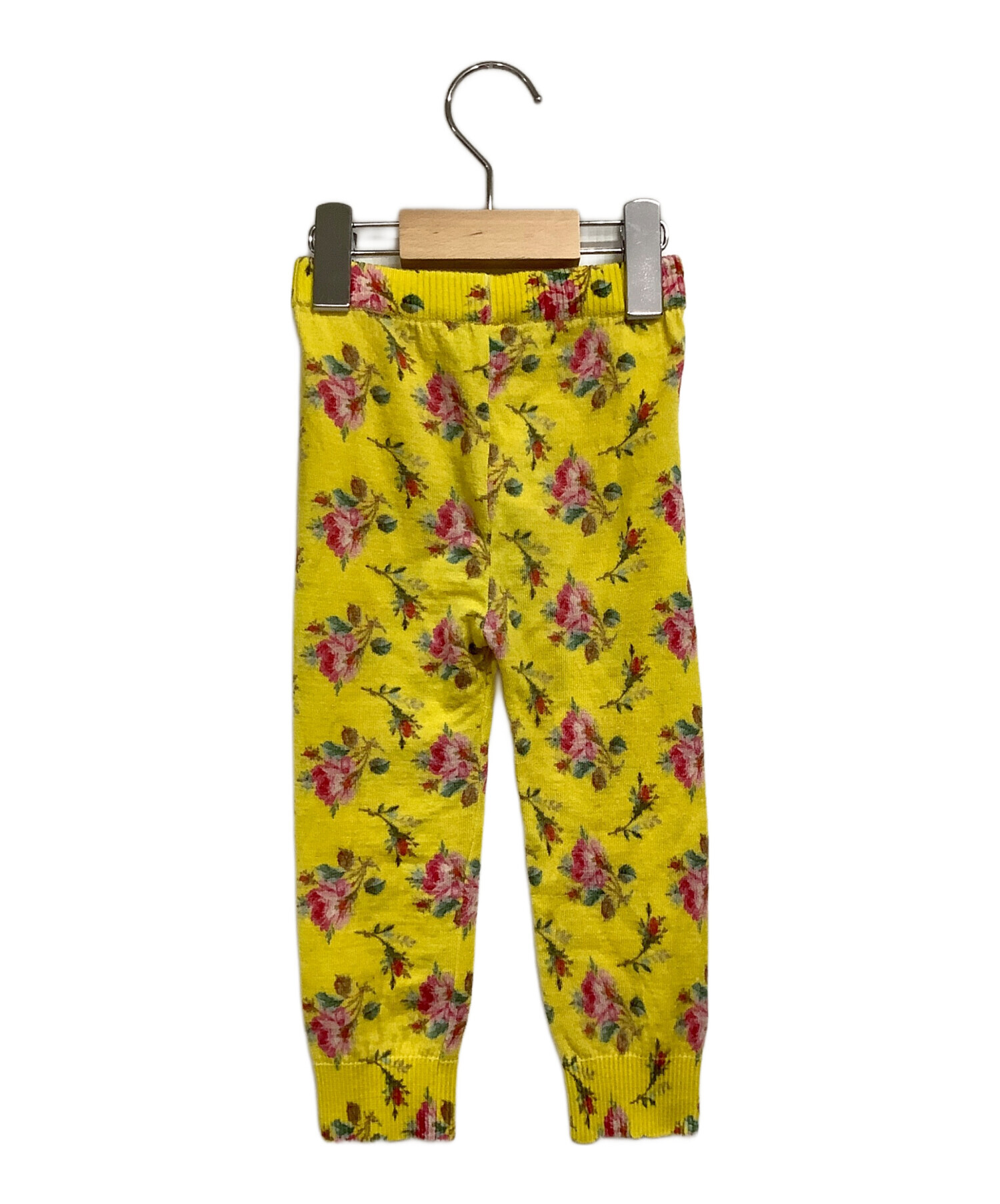 中古・古着通販】GUCCI (グッチ) ニットパンツ イエロー サイズ:18/24m