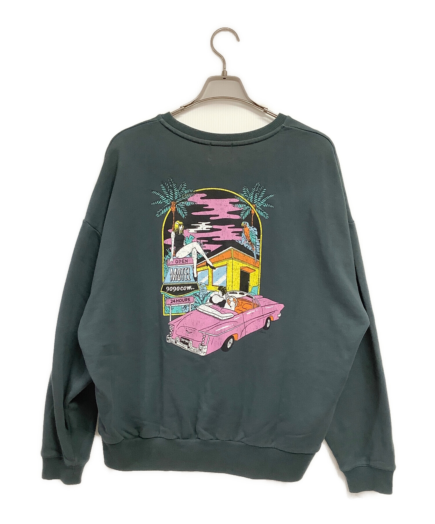 中古・古着通販】9090 (9090) MOTEL9090 NEW YOLRK CITY スウェット